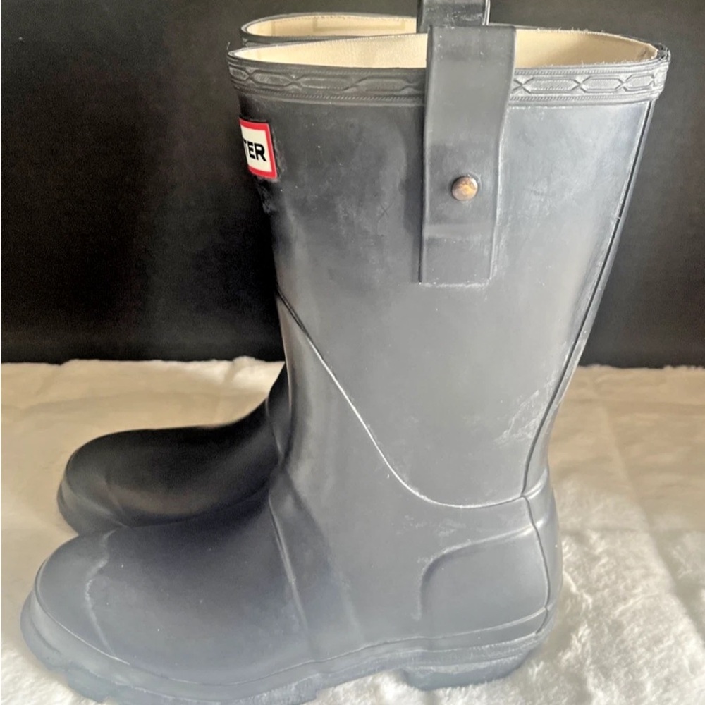 Hunter Classic Black Rain Boots - Picture 8 of 11